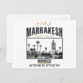 Marrakesh Briefkaart (Voorkant / Achterkant)