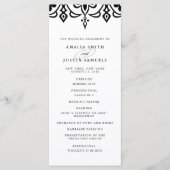 Marrakesh huwelijksprogramma | Black Programma (Voorkant)