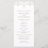 Marrakesh huwelijksprogramma | Linen Greige Programma (Voorkant)