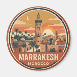 Marrakesh Marokko Magneet