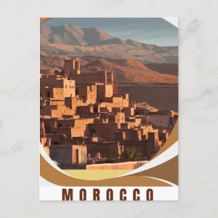 Marrakesh, Marokko Reis Verrassingscadeau Ticket - Feestdagenkaart
