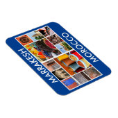 marrakesh marokko scènes magneet (Rechterzijde)