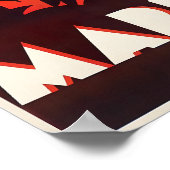 Marrakesh Print Moroccan Art Morocco Travel Poster (Coin)