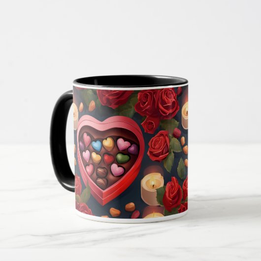 marrant valentines jour cadeau mug (Devant gauche)