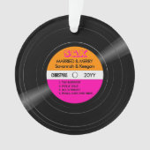Marred & Merry Vinyl Record Rose Orange Photo (devant)