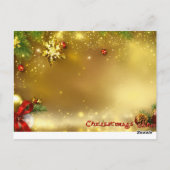 Marri kerstkaart briefkaart (Achterkant)