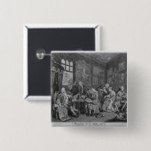 Marriage a la Mode Vierkante Button 5,1 Cm (Voorkant /achterkant)