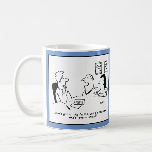 Marriage Guidance Cartoon. Koffiemok (Links)