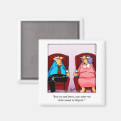 Marriage Humor Magnet Magneet (Voorkant / Achterkant)