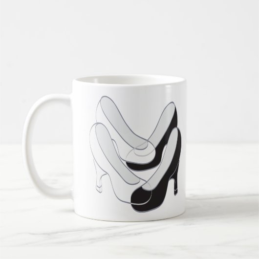 Marriage II, Design Classic White Coffee Mok (Links)