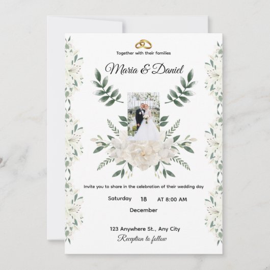 Marriage Invitation  (Voorkant)
