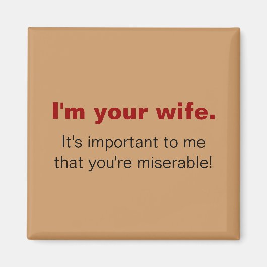 Marriage Magnet Magneet (Voorkant)