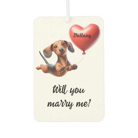 Marriage Proposal Luchtverfrisser (Voorkant)