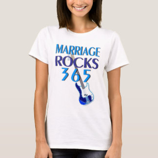 Marriage Rocks 365 T-shirt