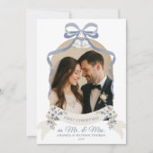 Married Christmas  Feestdagenkaart (Voorkant)