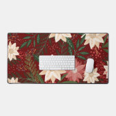 marron classique fête botanique de noël (Clavier et souris)