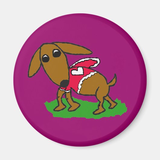 marronvalentine magneet (Voorkant)