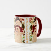 MARRY CHRISTMAS GOLD MUGS (Devant droit)