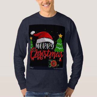 MARRY CHRISTMAS T SHIRT MANNEN CLASSIC