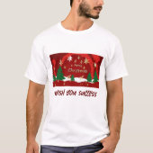 Marry Chritsmas Couple Tshirt (Devant)