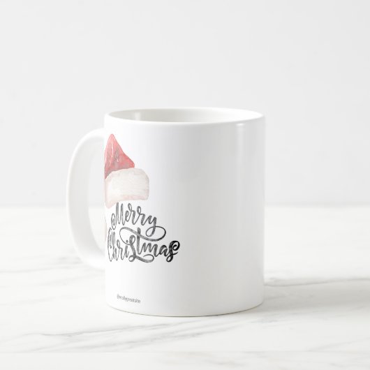 MARRY CRISTMAS IMPRIMER MUG (Devant gauche)
