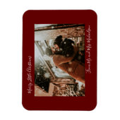 Marry Little KerstRed Holiday Magnet Magneet (Verticaal)