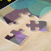 Marry me? + Abstract multicolored Blots Patroon Legpuzzel (Zijkant)