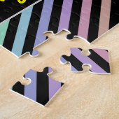 Marry me? + Patroon voor zwart-witkleuren en paste Legpuzzel (Zijkant)