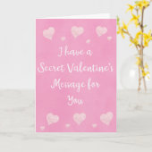 Marry Me Secret Proposal Message Kaart van Valenti (Gele Bloem)