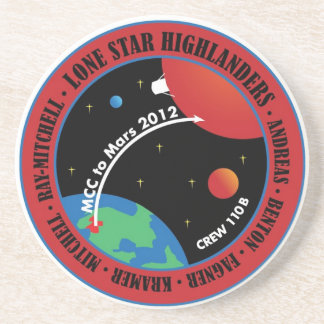 Mars 101 dessous de verre 2011