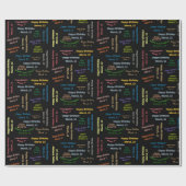 Mars, 12 Anniversaire Cadeau Papier (Plat)