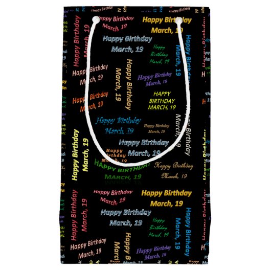 Mars, 19 Anniversaire Cadeau Sac (Devant)