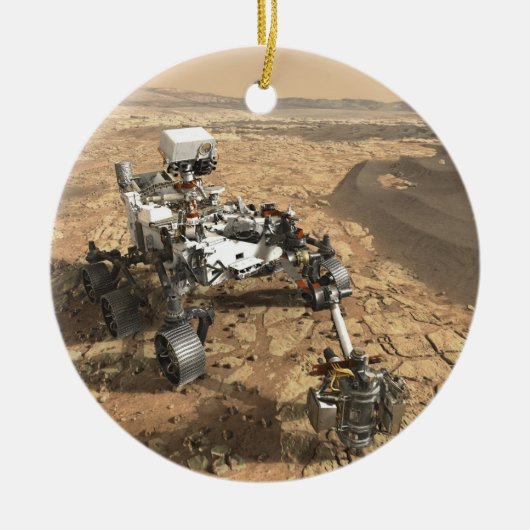 Mars 2020 Rover Keramisch Ornament (Voorkant)