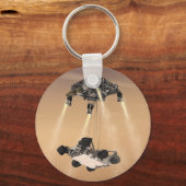 Mars 2020 Rover Sleutelhanger (Voorkant)