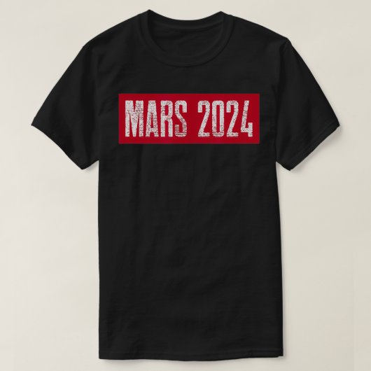 Mars 2024 t-shirt (Design voorkant)