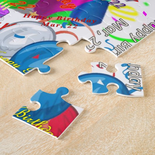 Mars, 22 Anniversaire Jigsaw Puzzle (Côté)