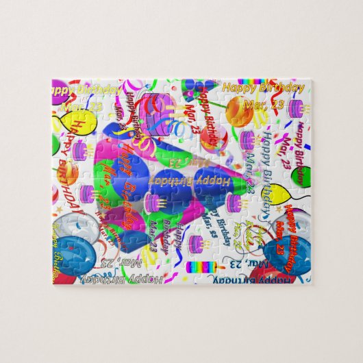 Mars, 23 Anniversaire Jigsaw Puzzle (Horizontal)