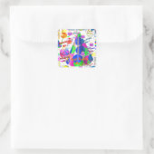 Mars, 2 Stickers Anniversaires de enfants (Sac)