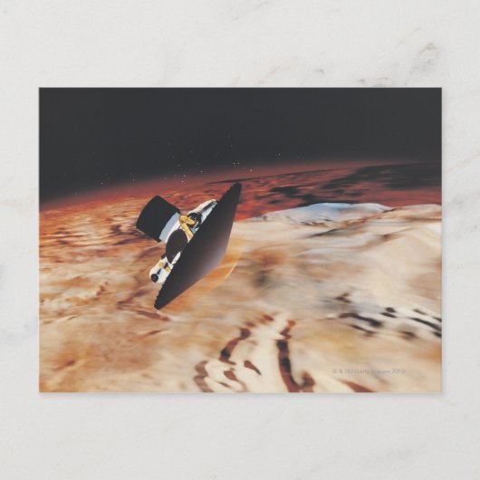 Mars 3 briefkaart (Voorkant)