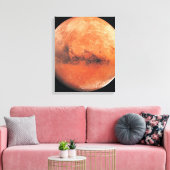 Mars 7 canvas afdruk (Insitu (Woonkamer))