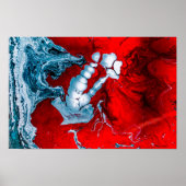 Mars abstract poster (Voorkant)