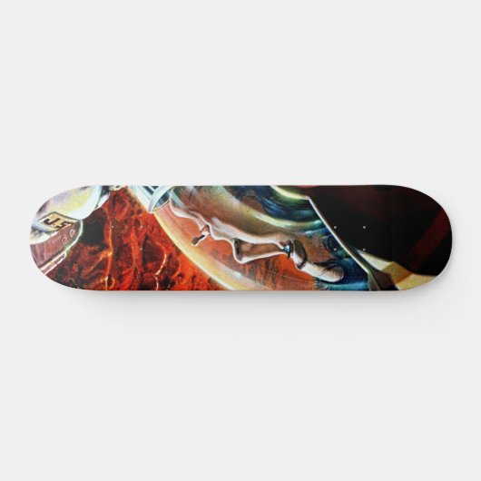 Mars Adventure Skateboard: Ride the Cosmic Wave Skateboard (Horizontaal)