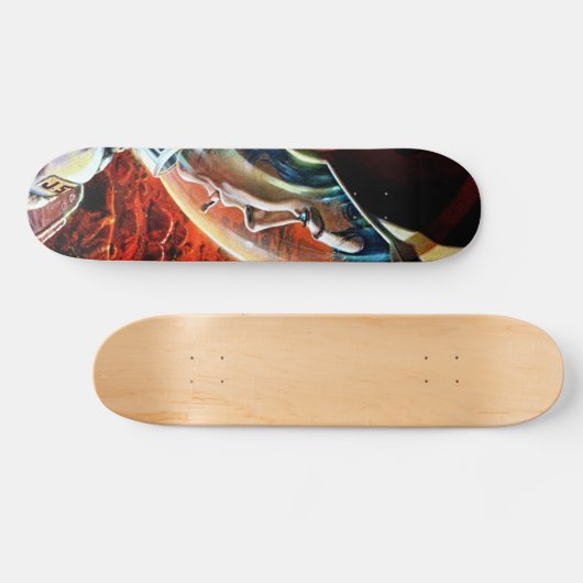Mars Adventure Skateboard: Ride the Cosmic Wave Skateboard (Horizontaal)