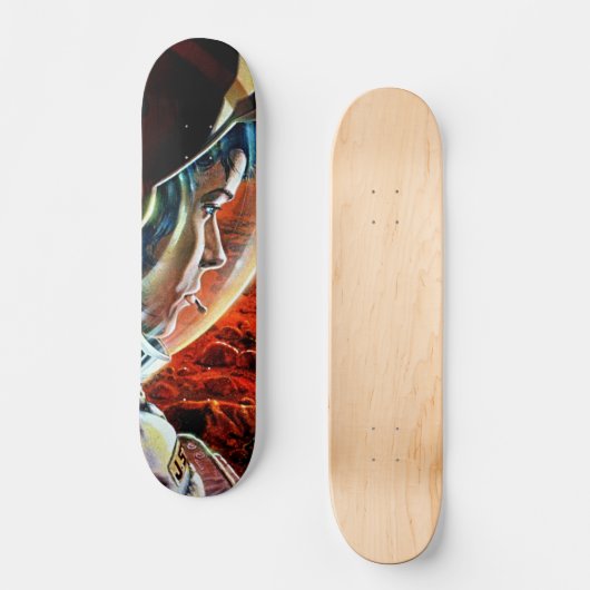 Mars Adventure Skateboard: Ride the Cosmic Wave Skateboard (Voorkant)