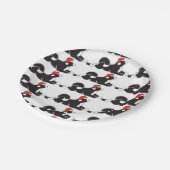 MARS Akita Bord kerstpapier (Gekanteld)