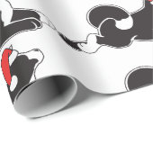 MARS Akita kerstpapier Cadeaupapier (Rol Hoek)