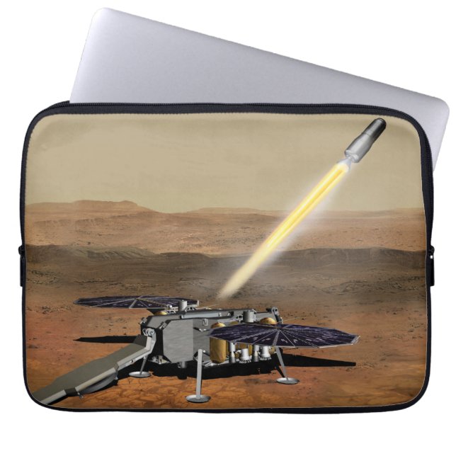 Mars Ascent Vehicle gelanceerd vanaf Mars. Laptop Sleeve (Voorkant)