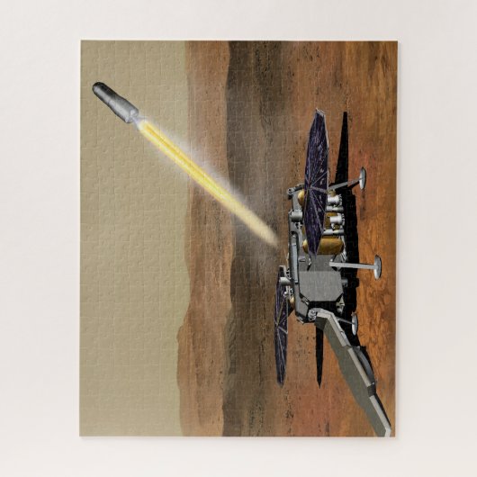Mars Ascent Vehicle gelanceerd vanaf Mars. Legpuzzel (Verticaal)