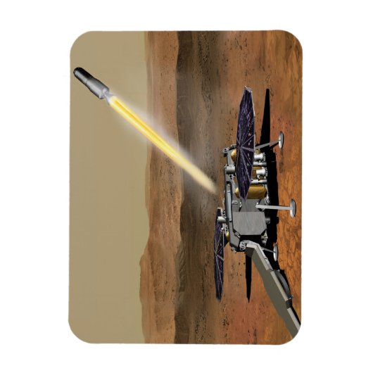 Mars Ascent Vehicle gelanceerd vanaf Mars. Magneet (Verticaal)