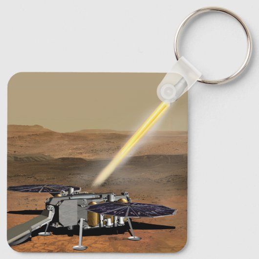 Mars Ascent Vehicle gelanceerd vanaf Mars. Sleutelhanger (Achterkant)
